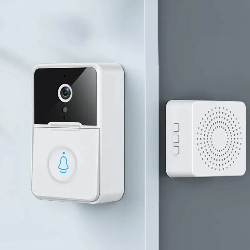 Wireless Security Smart Wifi Doorbell Intercom Video Camera Door Ring Bell Chime