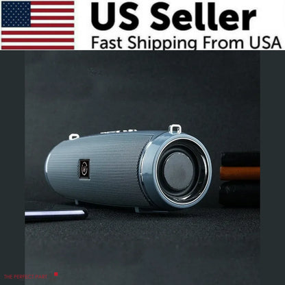 Bluetooth 5.1 Speaker Wireless Waterproof Outdoor Stereo LOUD Bass USB/TF Strap