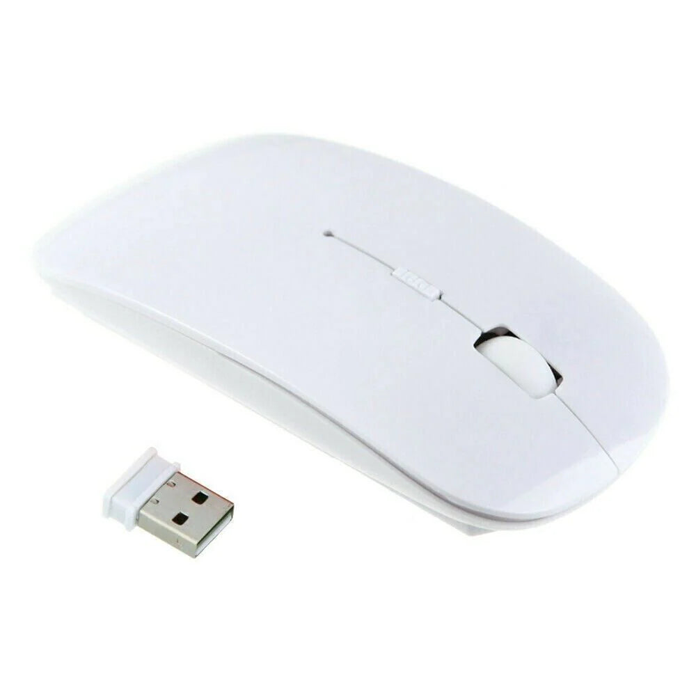 2.4Ghz USB Wireless Optical Mouse Mice for Apple Mac Macbook Pro Air PC