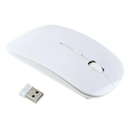 2.4Ghz USB Wireless Optical Mouse Mice for Apple Mac Macbook Pro Air PC